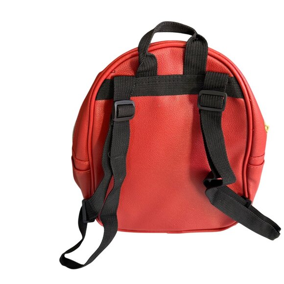 Harry Potter Faux Leather Gryffindor Mini Backpack Women's Red Everyday School - Picture 5 of 10